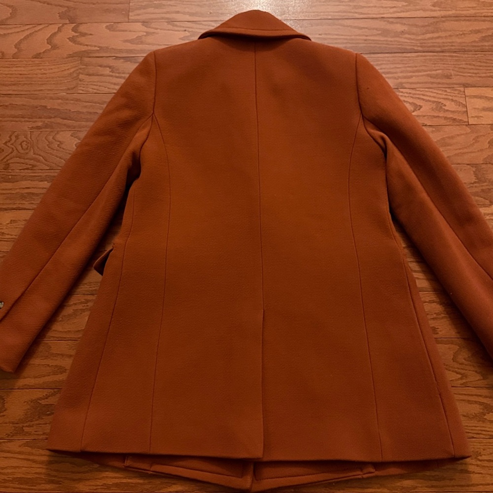 J. Crew Double Cloth double breasted pea coat - Picture 7 of 9